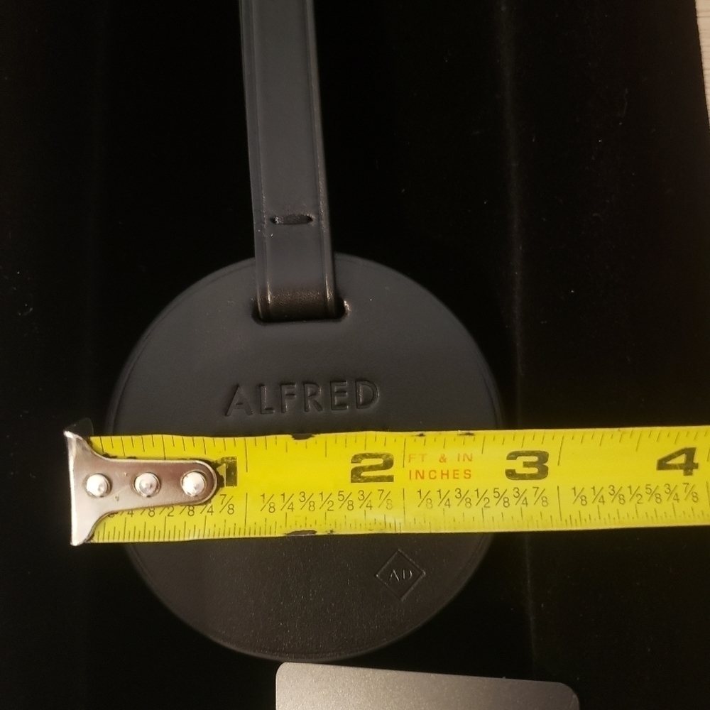 DUNHILL Duke Leather Luggage Tag ( NEW IN BOX) - Picture 7 of 7